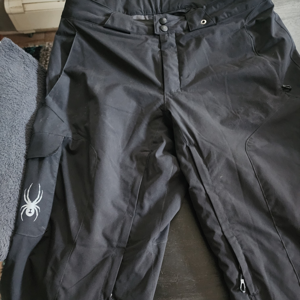 Spyder Black Performance Ski Pants
